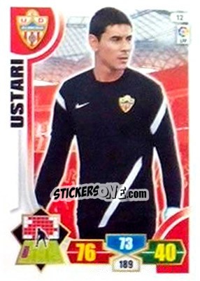 Sticker Ustari - Liga BBVA 2013-2014. Adrenalyn XL n. 12 - Panini