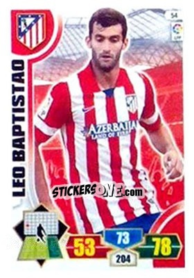 Sticker Leo Baptistao - Liga BBVA 2013-2014. Adrenalyn XL - Panini