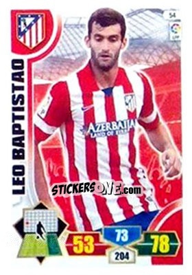 Figurina Leo Baptistao - Liga BBVA 2013-2014. Adrenalyn XL - Panini