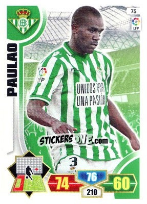 Cromo Paulao - Liga BBVA 2013-2014. Adrenalyn XL - Panini