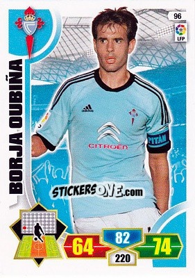 Sticker Borja Oubiña - Liga BBVA 2013-2014. Adrenalyn XL - Panini