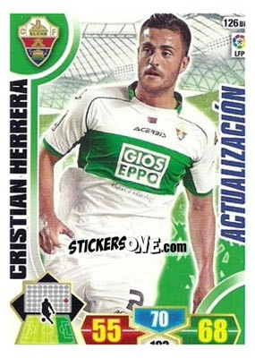 Sticker Cristian Herrera - Liga BBVA 2013-2014. Adrenalyn XL n. 126bis - Panini