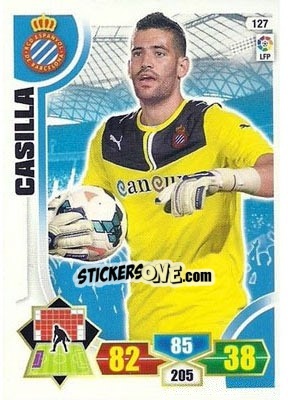 Sticker Casilla - Liga BBVA 2013-2014. Adrenalyn XL - Panini