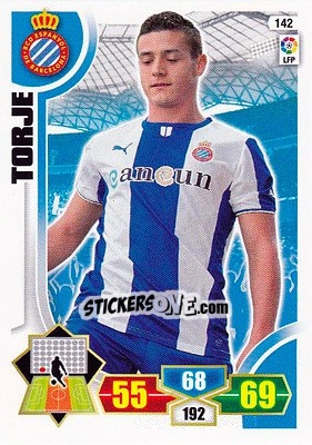 Figurina Torje - Liga BBVA 2013-2014. Adrenalyn XL - Panini