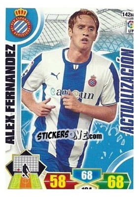 Sticker Álex Fernández - Liga BBVA 2013-2014. Adrenalyn XL n. 142bis - Panini