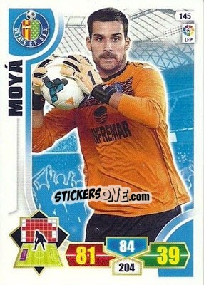 Sticker Moya - Liga BBVA 2013-2014. Adrenalyn XL n. 145 - Panini