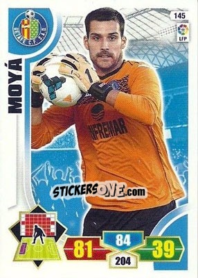 Figurina Moya - Liga BBVA 2013-2014. Adrenalyn XL - Panini