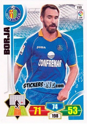 Sticker Borja - Liga BBVA 2013-2014. Adrenalyn XL - Panini