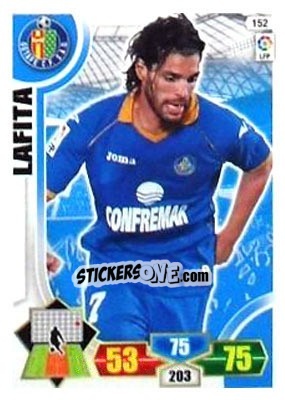 Sticker Lafita - Liga BBVA 2013-2014. Adrenalyn XL n. 152 - Panini