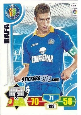 Sticker Rafa - Liga BBVA 2013-2014. Adrenalyn XL n. 157 - Panini