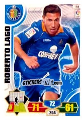 Sticker Roberto Lago - Liga BBVA 2013-2014. Adrenalyn XL n. 158 - Panini