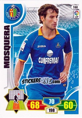 Sticker Mosquera - Liga BBVA 2013-2014. Adrenalyn XL n. 160 - Panini