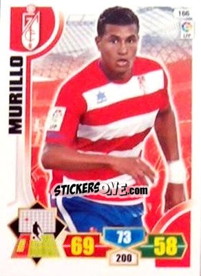 Sticker Murillo - Liga BBVA 2013-2014. Adrenalyn XL n. 166 - Panini