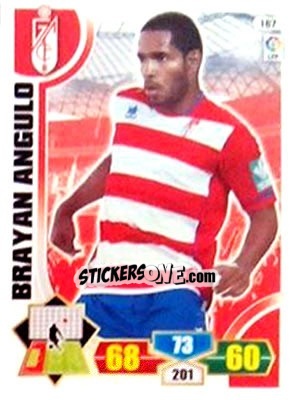 Cromo Brayan Angulo - Liga BBVA 2013-2014. Adrenalyn XL - Panini