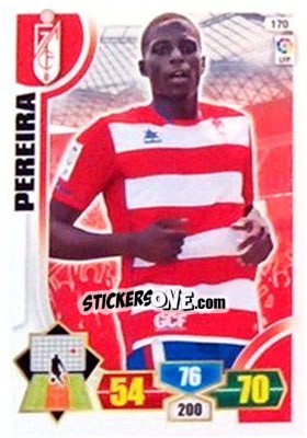 Sticker Pereira - Liga BBVA 2013-2014. Adrenalyn XL - Panini