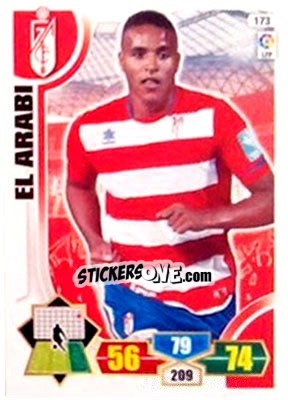 Sticker El Arabi - Liga BBVA 2013-2014. Adrenalyn XL - Panini