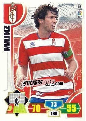 Sticker Mainz - Liga BBVA 2013-2014. Adrenalyn XL n. 175 - Panini
