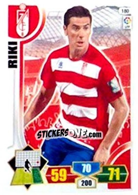 Cromo Riki - Liga BBVA 2013-2014. Adrenalyn XL - Panini