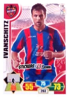 Sticker Ivanschitz - Liga BBVA 2013-2014. Adrenalyn XL n. 196 - Panini