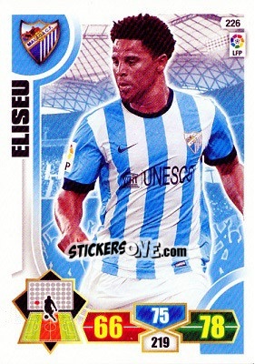 Sticker Eliseu - Liga BBVA 2013-2014. Adrenalyn XL - Panini