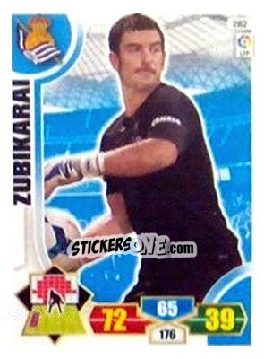 Sticker Zubikarai - Liga BBVA 2013-2014. Adrenalyn XL n. 282 - Panini