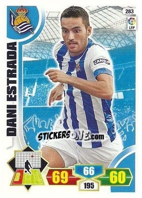 Cromo Dani Estrada - Liga BBVA 2013-2014. Adrenalyn XL n. 283 - Panini