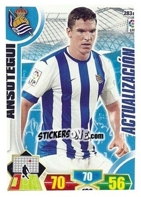 Sticker Ansotegui - Liga BBVA 2013-2014. Adrenalyn XL n. 283bis - Panini