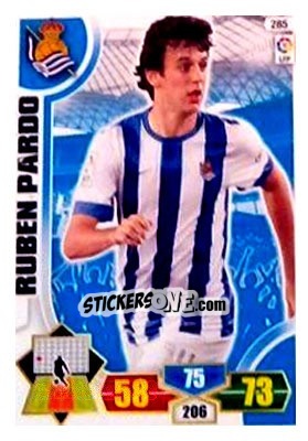 Sticker Rubén Pardo - Liga BBVA 2013-2014. Adrenalyn XL n. 285 - Panini