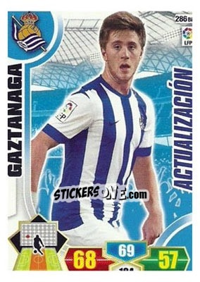 Sticker Gaztañaga - Liga BBVA 2013-2014. Adrenalyn XL n. 286bis - Panini