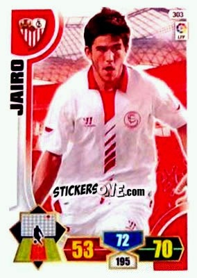 Sticker Jairo - Liga BBVA 2013-2014. Adrenalyn XL n. 303 - Panini