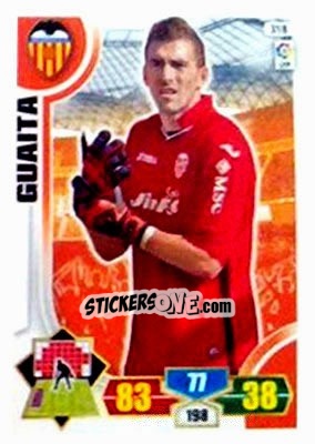 Sticker Guaita - Liga BBVA 2013-2014. Adrenalyn XL - Panini