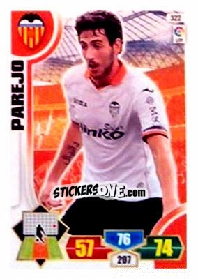Sticker Parejo - Liga BBVA 2013-2014. Adrenalyn XL n. 322 - Panini