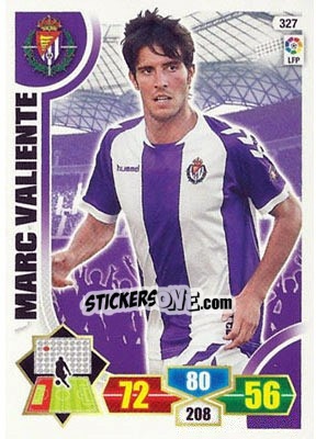 Sticker Marc Valiente - Liga BBVA 2013-2014. Adrenalyn XL n. 327 - Panini