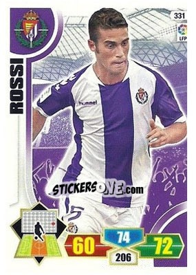 Sticker Fausto Rossi - Liga BBVA 2013-2014. Adrenalyn XL n. 331 - Panini