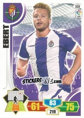 Sticker Ebert - Liga BBVA 2013-2014. Adrenalyn XL n. 332 - Panini