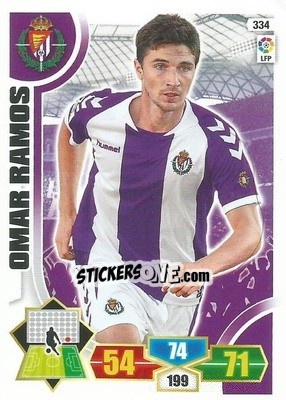 Sticker Omar Ramos - Liga BBVA 2013-2014. Adrenalyn XL n. 334 - Panini
