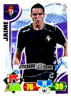 Sticker Jaime - Liga BBVA 2013-2014. Adrenalyn XL n. 336 - Panini