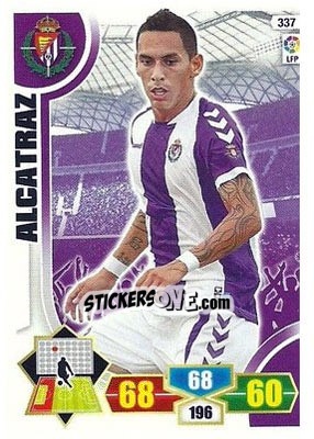 Sticker Alcatraz - Liga BBVA 2013-2014. Adrenalyn XL n. 337 - Panini