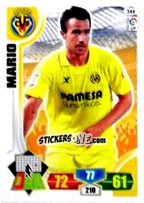 Sticker Mario - Liga BBVA 2013-2014. Adrenalyn XL n. 344 - Panini