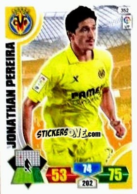 Sticker Jonathan Pereira - Liga BBVA 2013-2014. Adrenalyn XL - Panini