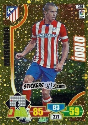 Sticker Miranda - Liga BBVA 2013-2014. Adrenalyn XL n. 385 - Panini