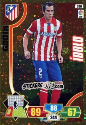 Sticker Godín - Liga BBVA 2013-2014. Adrenalyn XL - Panini