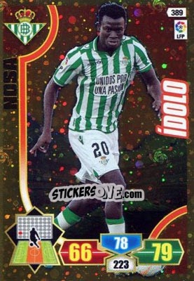 Sticker Nosa - Liga BBVA 2013-2014. Adrenalyn XL n. 389 - Panini