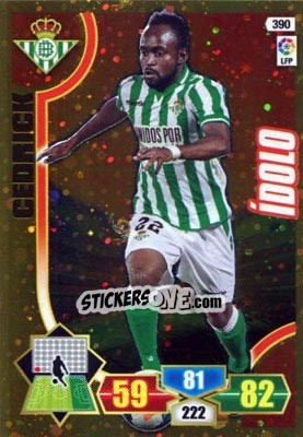 Sticker Cedrick - Liga BBVA 2013-2014. Adrenalyn XL n. 390 - Panini