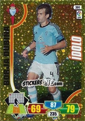 Sticker Borja Oubiña - Liga BBVA 2013-2014. Adrenalyn XL n. 391 - Panini
