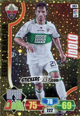 Sticker Edu Albacar - Liga BBVA 2013-2014. Adrenalyn XL n. 393 - Panini