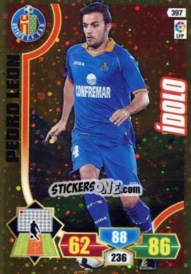 Sticker Pedro León - Liga BBVA 2013-2014. Adrenalyn XL n. 397 - Panini