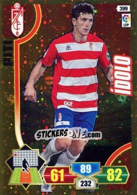 Sticker Piti - Liga BBVA 2013-2014. Adrenalyn XL n. 399 - Panini