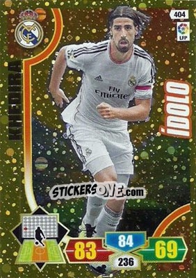 Sticker Khedira - Liga BBVA 2013-2014. Adrenalyn XL n. 404 - Panini