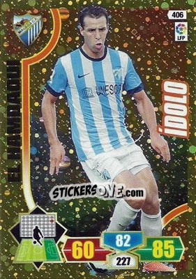 Sticker El Hamdaoui - Liga BBVA 2013-2014. Adrenalyn XL n. 406 - Panini